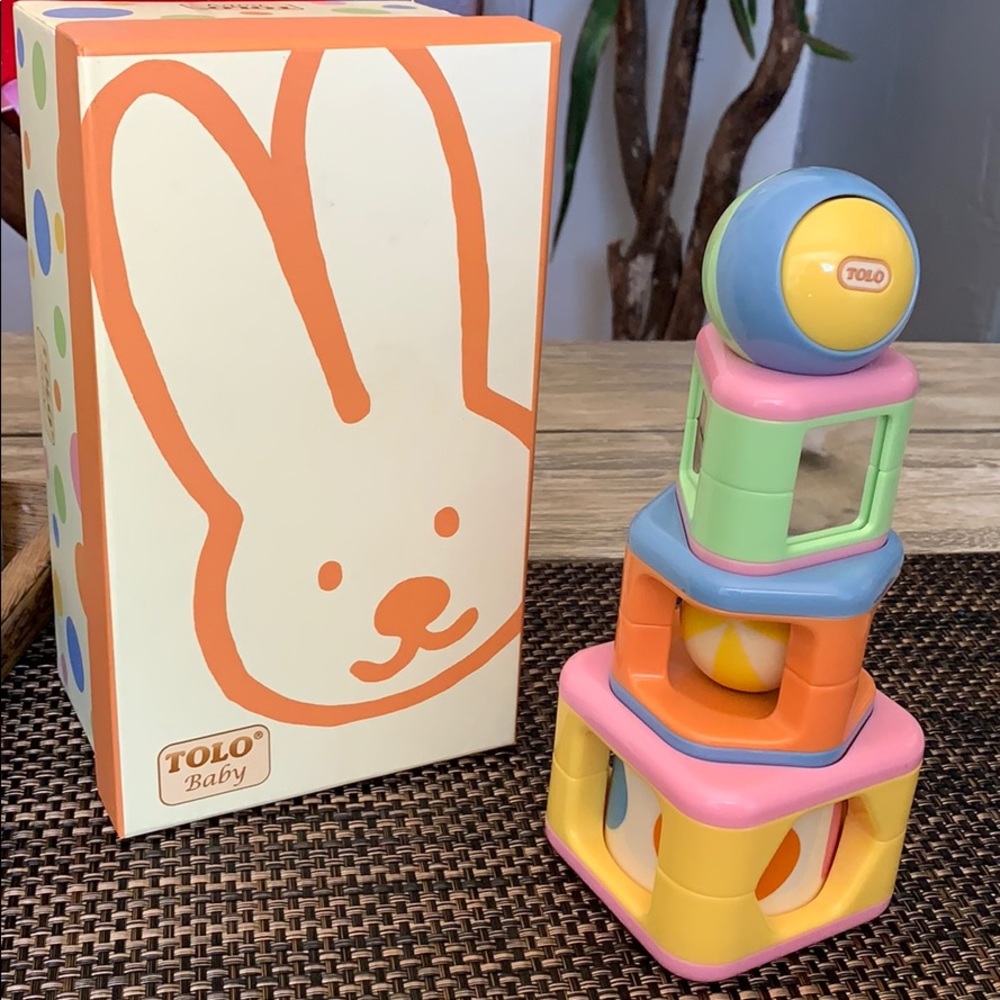 Tolo baby stacking activity shapes - 6 months +